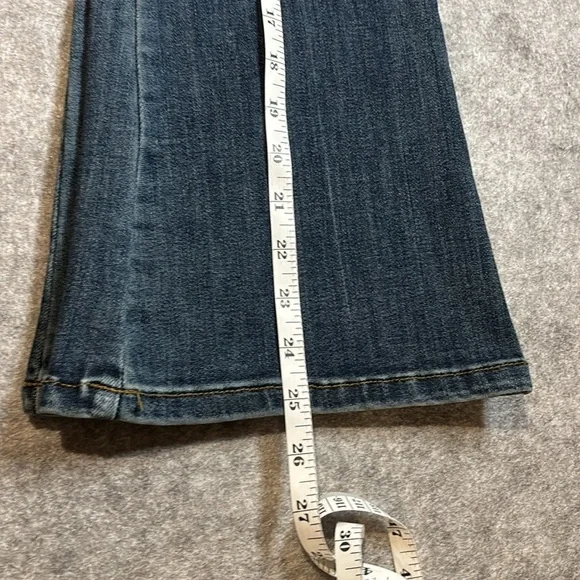 Pilcro Wide Flare Leg Jeans - XXS Small - Denim Medium Color - NWT's - Picture 3 of 14